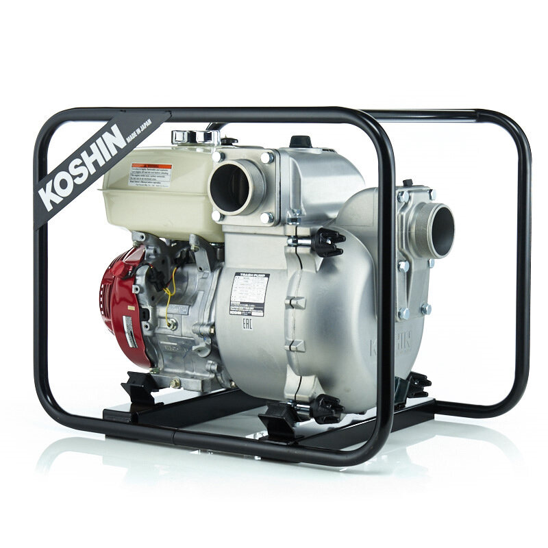 Бензиновая мотопомпа для сильно-загрязненных вод Koshin KTH-80X o/s фото 1 &mdash; RAZ-TOOLS