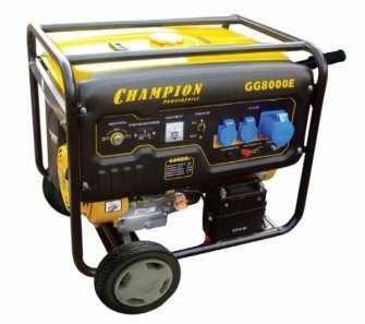 Бензиновый генератор Champion GG8000E фото 1 &mdash; RAZ-TOOLS