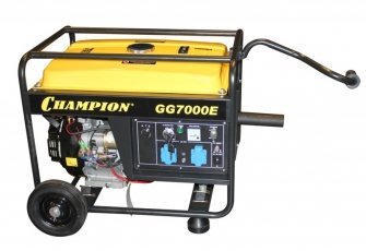 Бензиновый генератор Champion GG7000E + ATS фото 1 &mdash; RAZ-TOOLS
