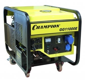 Бензиновый генератор Champion GG11000E фото 1 &mdash; RAZ-TOOLS